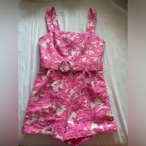 Lavender Brown Romper